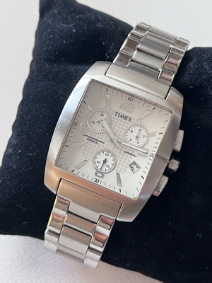 Timex Chrono Indiglo 35mm like new men's watch