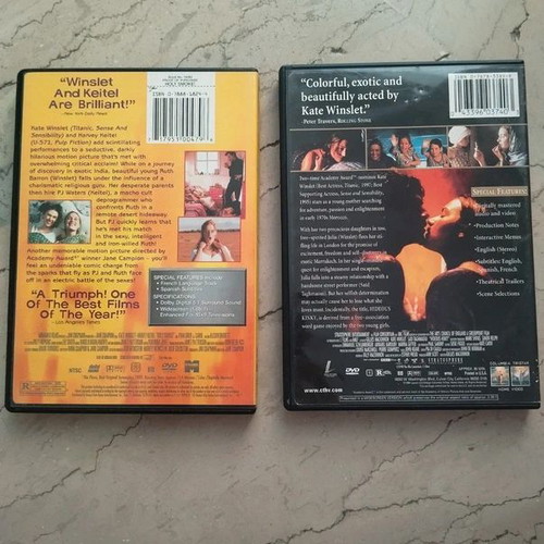 Hideous Kinky and Holy Smoke DVDs like new, Kate Winslet