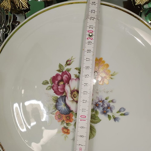 Porcelain platter Fürstenberg Bavaria like new