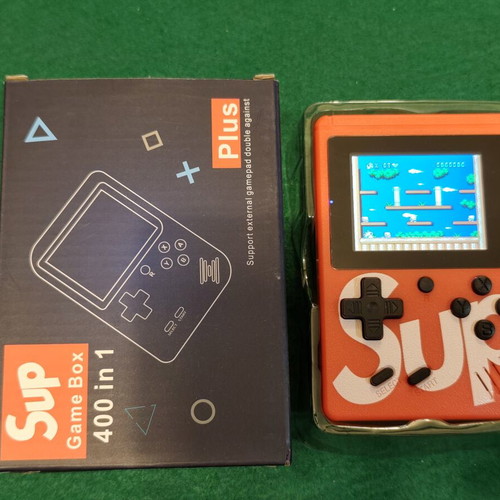 Sup Game Box 400 in 1 Plus portable retro console, red