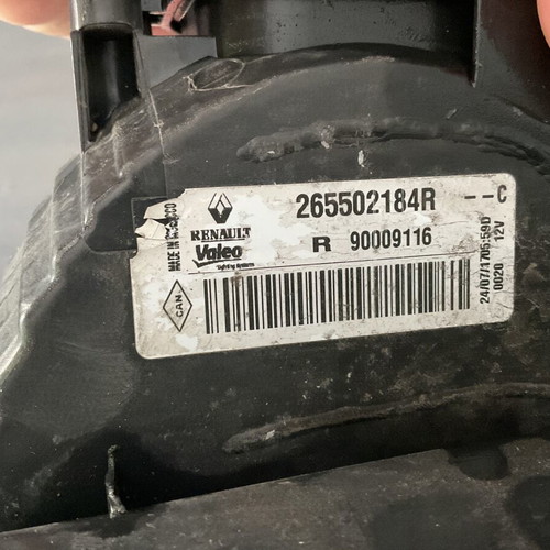 Dacia Lodgy 2012+ rear right tail light used with slight crack