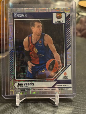 Panini Donruss Euroleague 24-25 Barcelona Jan Vesely like new