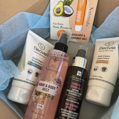 Beauty box Olive Spa new with natural skincare products