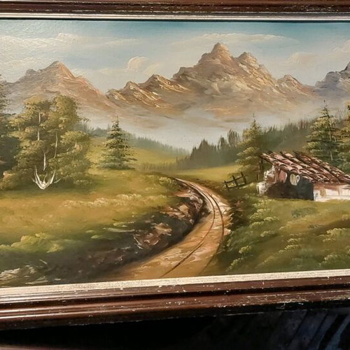 Frame used, dimensions 1.10×0.62