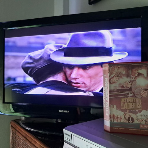 Once Upon a Time in America VHS used, PAL edition with Greek subtitles