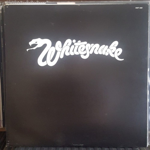 Whitesnake Slide It In Japanese LP 1984 used, signed by David Coverdale