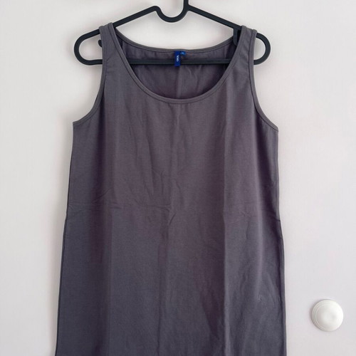 Cecil sleeveless blouse size M new, dark gray