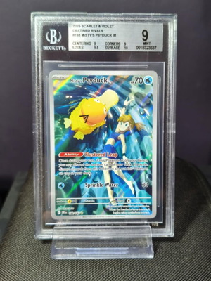 Картичка Misty's Psyduck от Scarlet & Violet - Destined Rivals нова