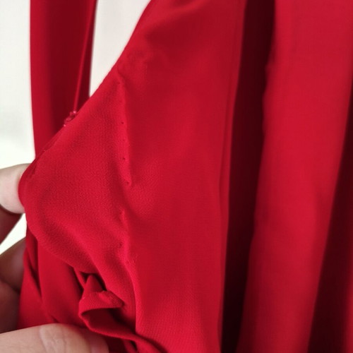 Zara jumpsuit red medium like new
