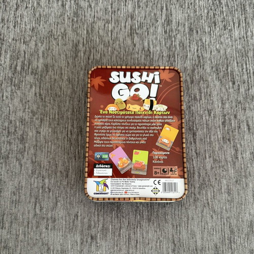 Sushi Go! card board game used