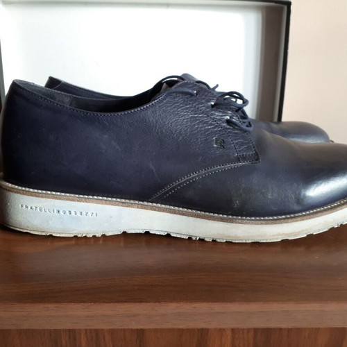 Fratelli Rossetti men's shoes size 44 blue like new