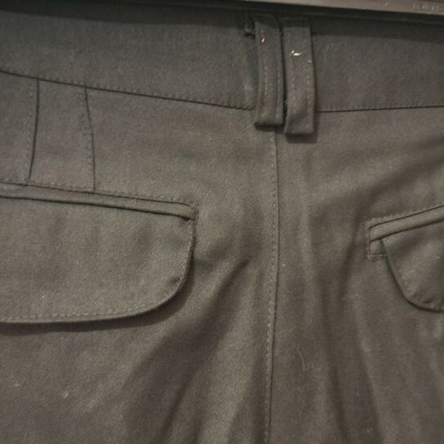 Cargo pants black Italian like new, size M