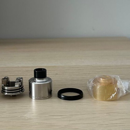 ShenRay Hadaly RDA used, bottom feeder pin stainless steel