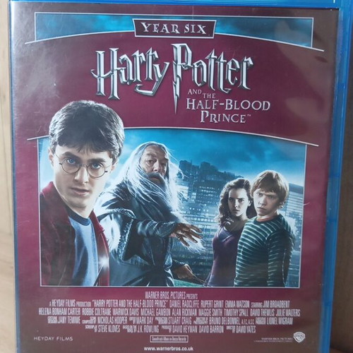 Harry Potter and the Half-Blood Prince Blu-ray with English subtitles