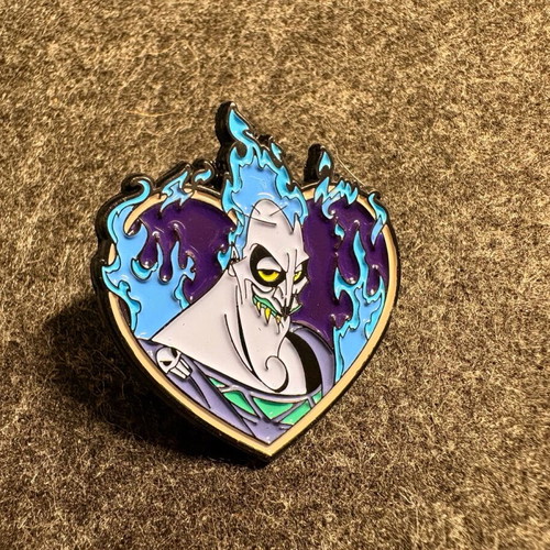 Hades enamel pin brand new with Disney villain design