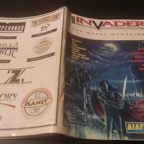 Metal Invader magazine issue 02 used, April 1996