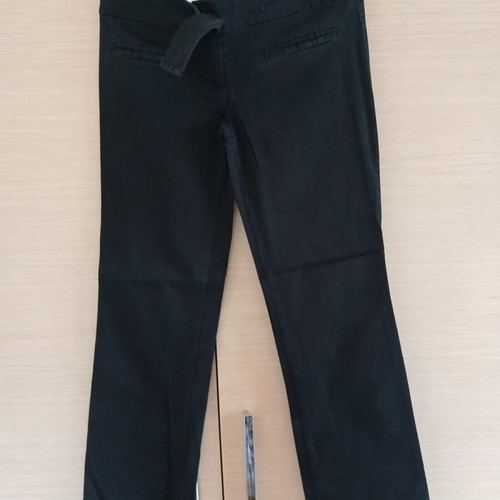 Zara women's pants straight fit like new, black size L
