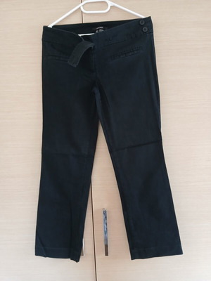 Zara women's pants straight fit like new, black size L