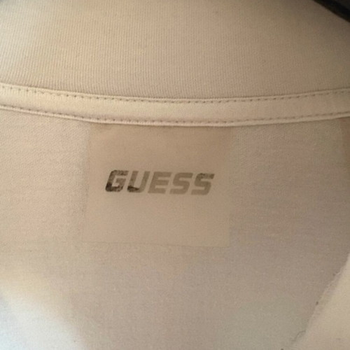 Guess women's white cardigan with zipper size S used