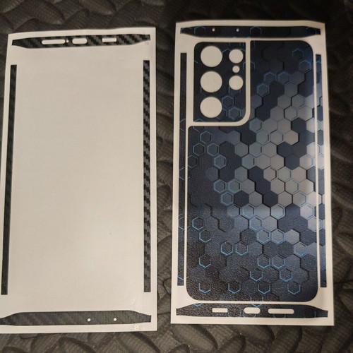 Samsung S21 Ultra case with pen and skin like new