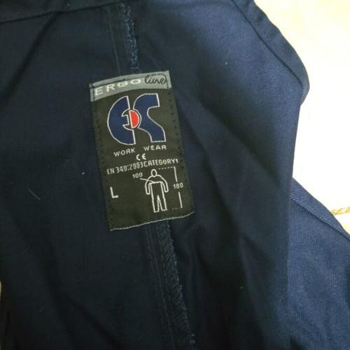 Work overalls with suspenders new, size Large