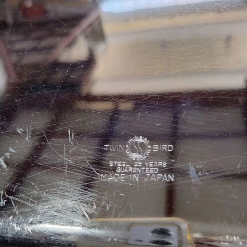 Δίσκος TwinBirds ιαπωνικός inox 52x32 εκ.