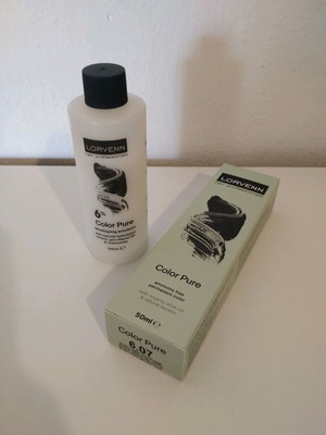 Βαφή μαλλιών Lorvenn Color Pure 6.07 καινούργια χωρίς αμμωνία