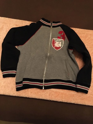 Byblos women's cardigan used, gray and black, size S