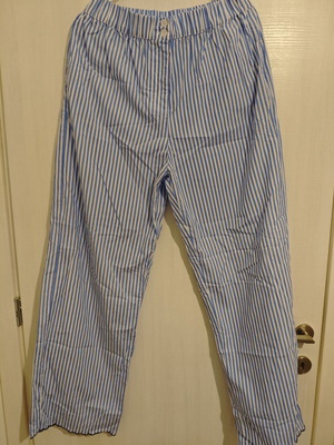 Karavan striped pants new with closed hem