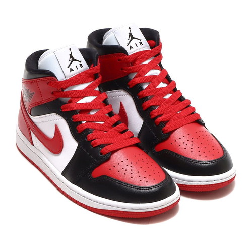 Air Jordan 1 Mid Alternate Bred Toe women's sneakers size 37.5