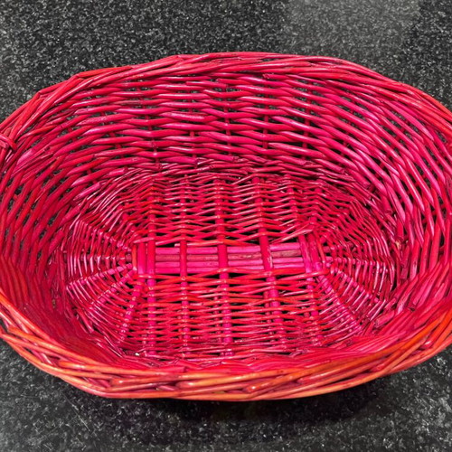 Basket with chickens like new