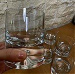  6 Κρυστάλλινα ποτήρια Whiskey