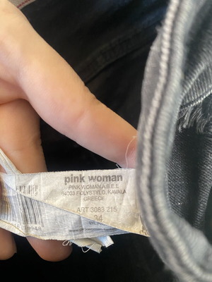 Pink Woman black jeans, size XS