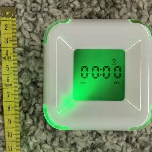Digital Clock Alarm and Room Thermometer with 4 Functions like new