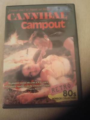 DVD Cannibal Campout σαν καινούργιο, 80s θρίλερ τρόμου