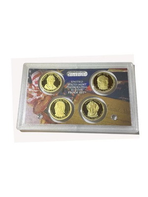 United States Mint 4 Presidents $1 Proof Coin Set new