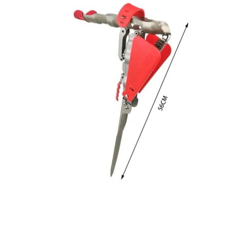 Automatic self-hooking fishing rod holder with two springs new