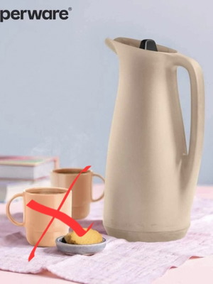 Tupperware Premium Thermos Jug 1L new, ergonomic design