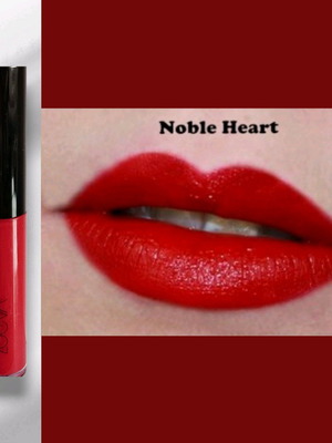 Zoeva Pure Lacquer Lips Noble Heart like new, classic red