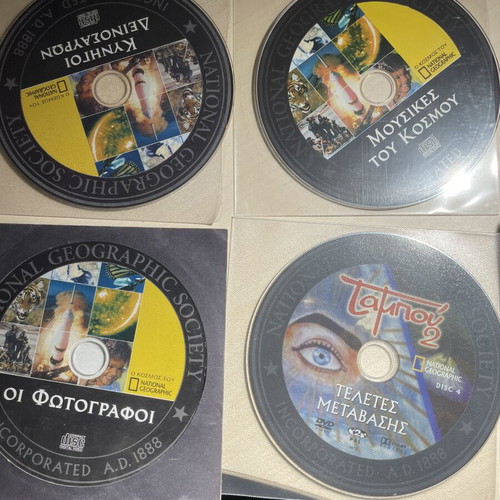 National Geographic documentary 4 DVD set like new