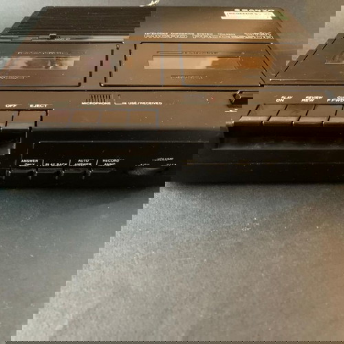 Vintage μαγνητόφωνο τηλεφωνητή Sanyo TRA9902 μεταχειρισμένο