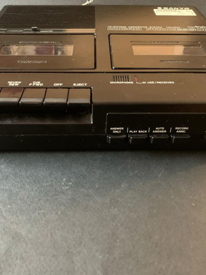 Vintage μαγνητόφωνο τηλεφωνητή Sanyo TRA9902 μεταχειρισμένο