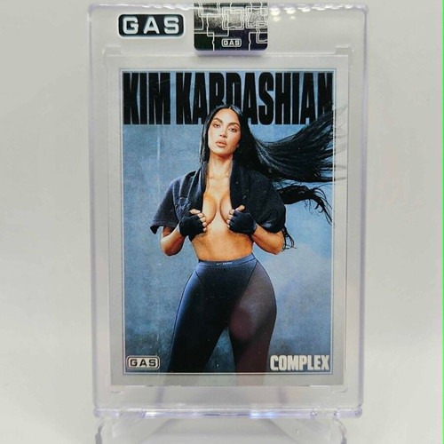 Gas X Complex Kim Kardashian trading card