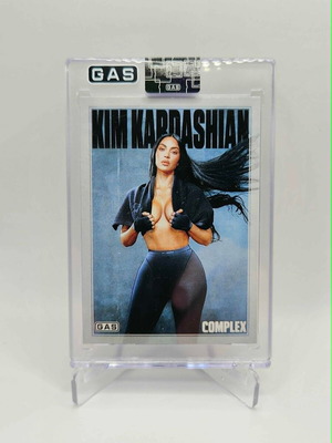 Gas X Complex Kim Kardashian trading card