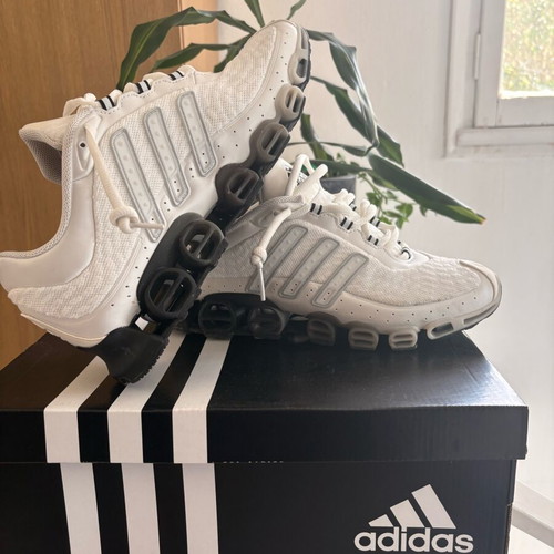 Adidas Megaride Sneakers size 44 like new, white and grey