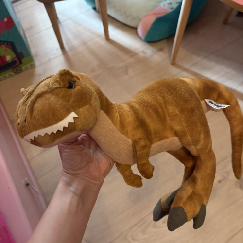 T-rex dinosaur plush 33 cm like new by Semo