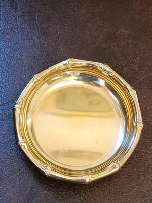 Bronze bowl ashtray vessel like new, decorative