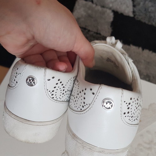 Michael Kors women's leather sport shoes like new, size 36, white