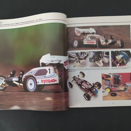 Vintage Kyosho radio control models catalogue 1995-96