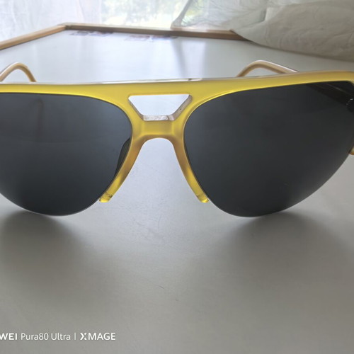 Dolce & Gabbana DG 4178 sunglasses used, modern aviator style